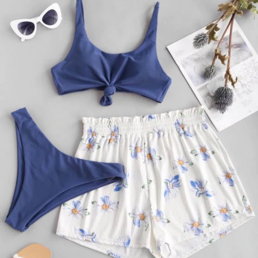 ZAFUL Knot |Sunflower| 3 piece Bikini